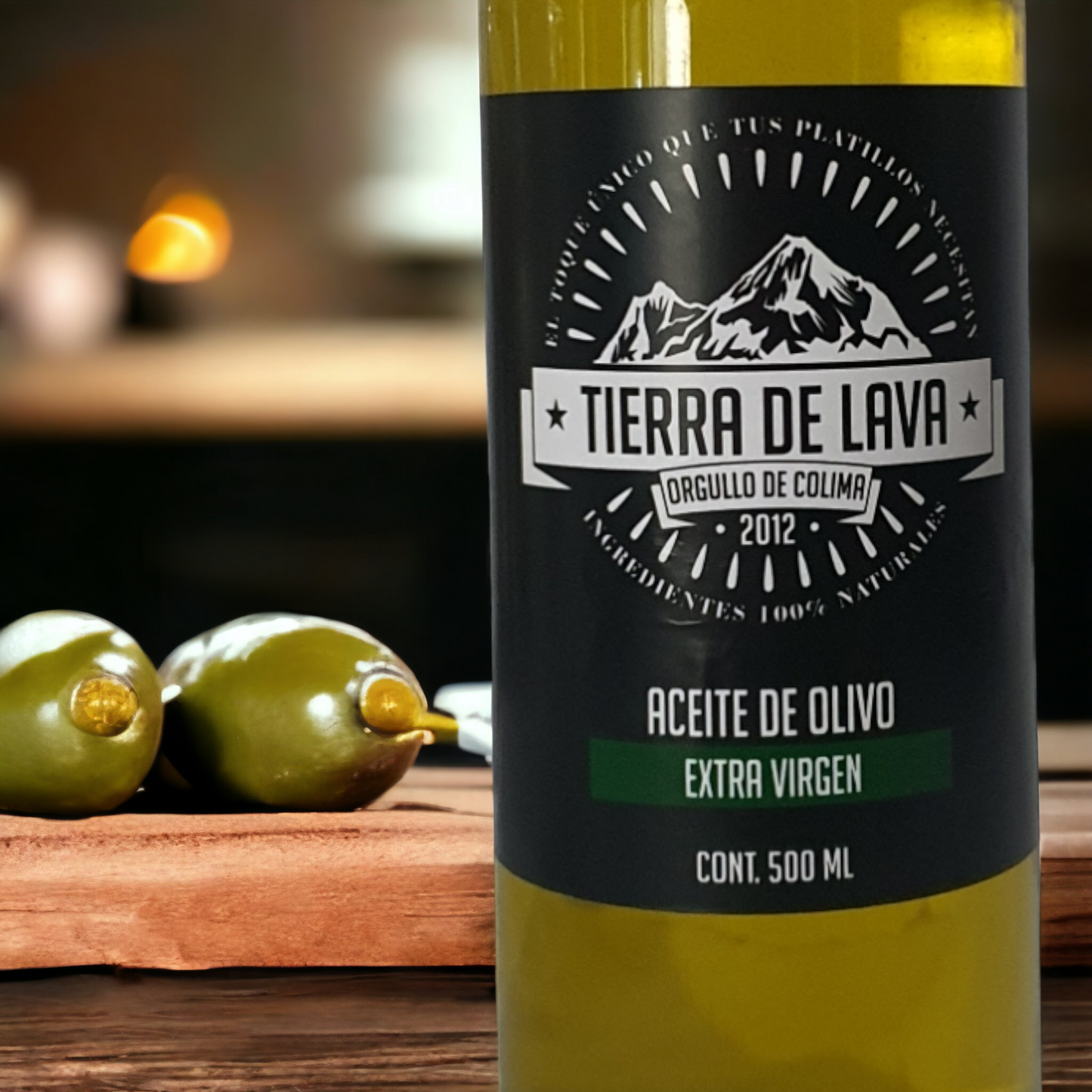 ACEITE DE OLIVA ESPAÑOL NATURAL EXTRA-VIRGEN - 500 ml