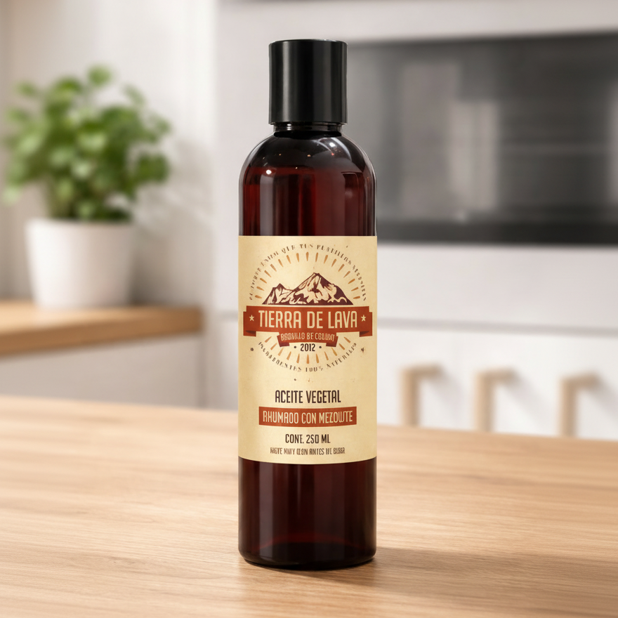Aceite ahumado de mezquite - 250ml